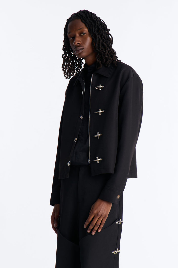 Men's Jacket — Long Sleeve, Relaxed Fit | Yvezi — 2