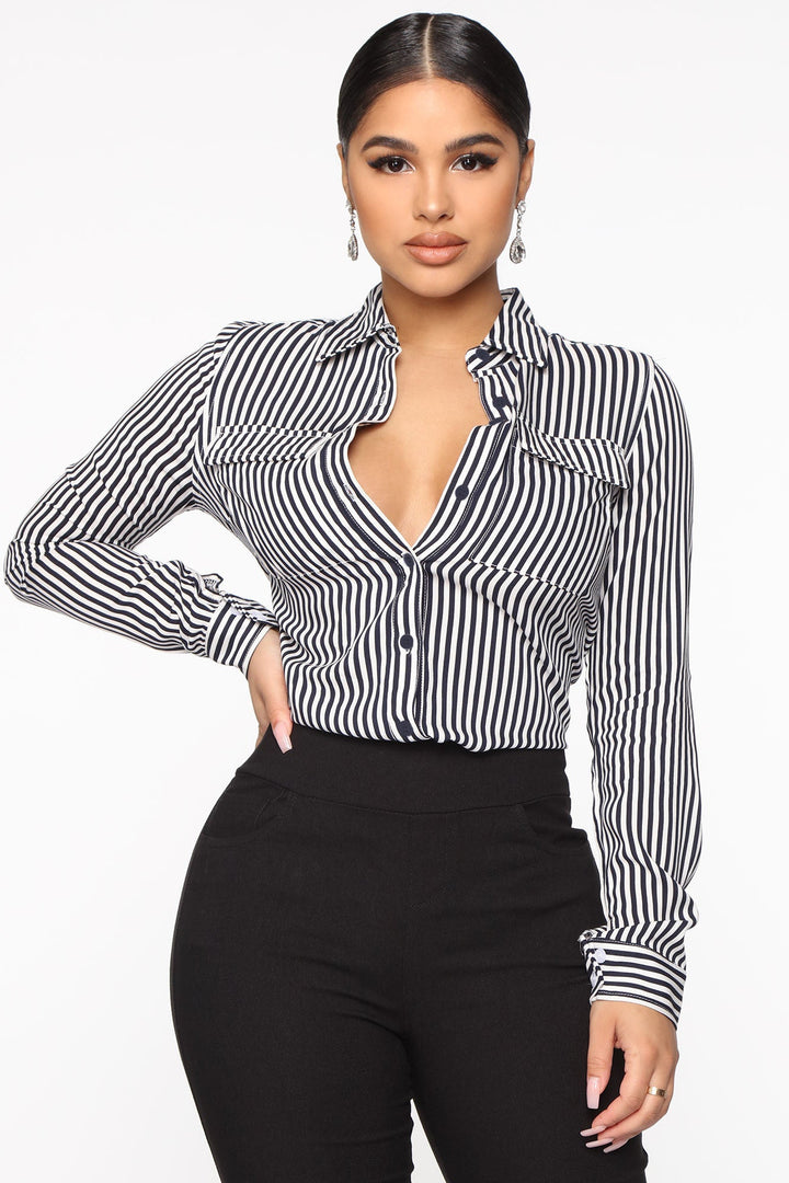 Women's Striped Shirt | Yvezi — 1