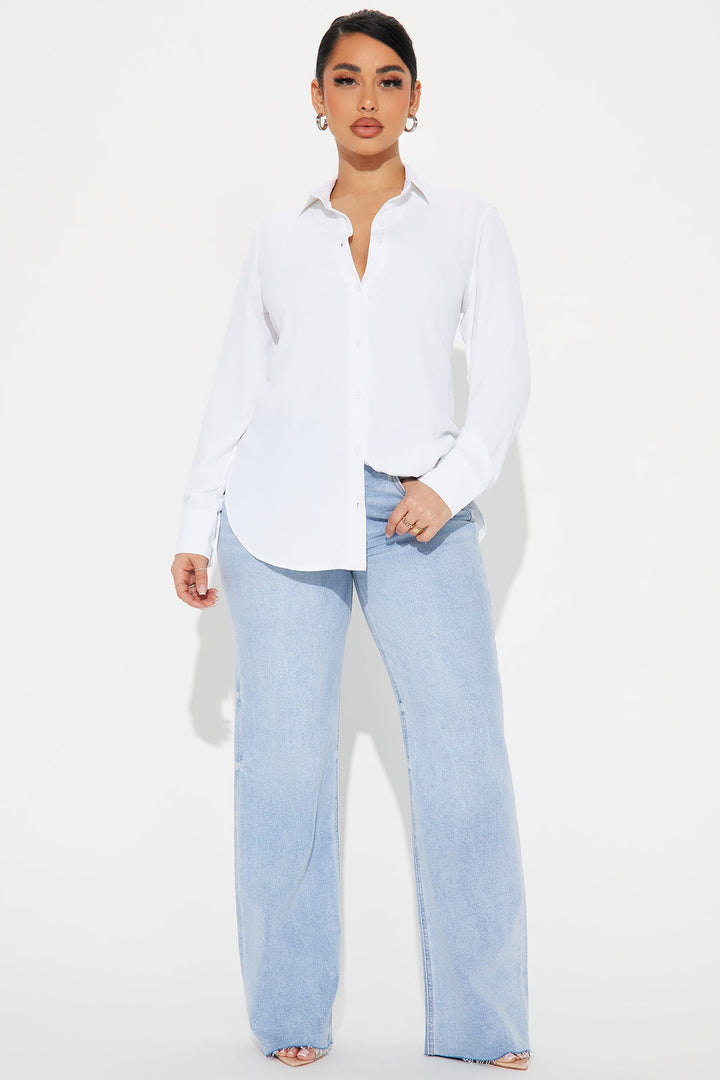 Women's Shirt — Button Down, Long Sleeve | Yvezi — 2
