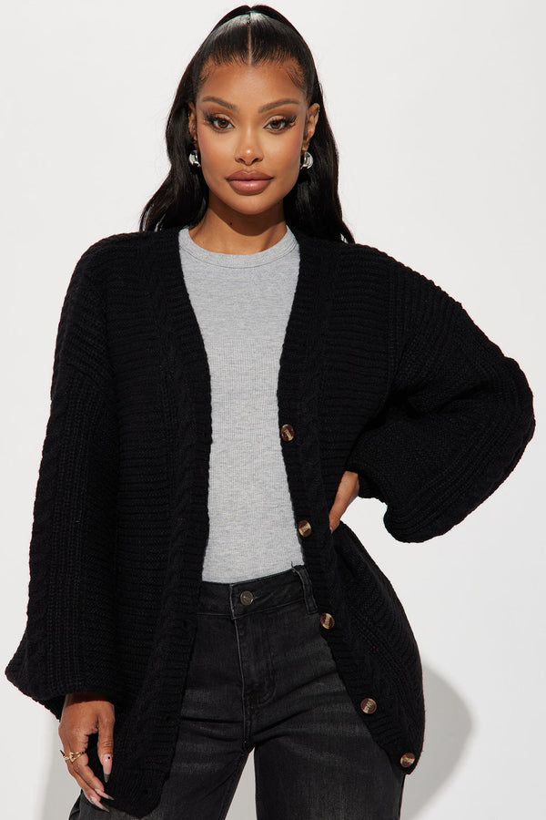 Women's Cardigan — Button Down, Long Sleeve | Yvezi — 1