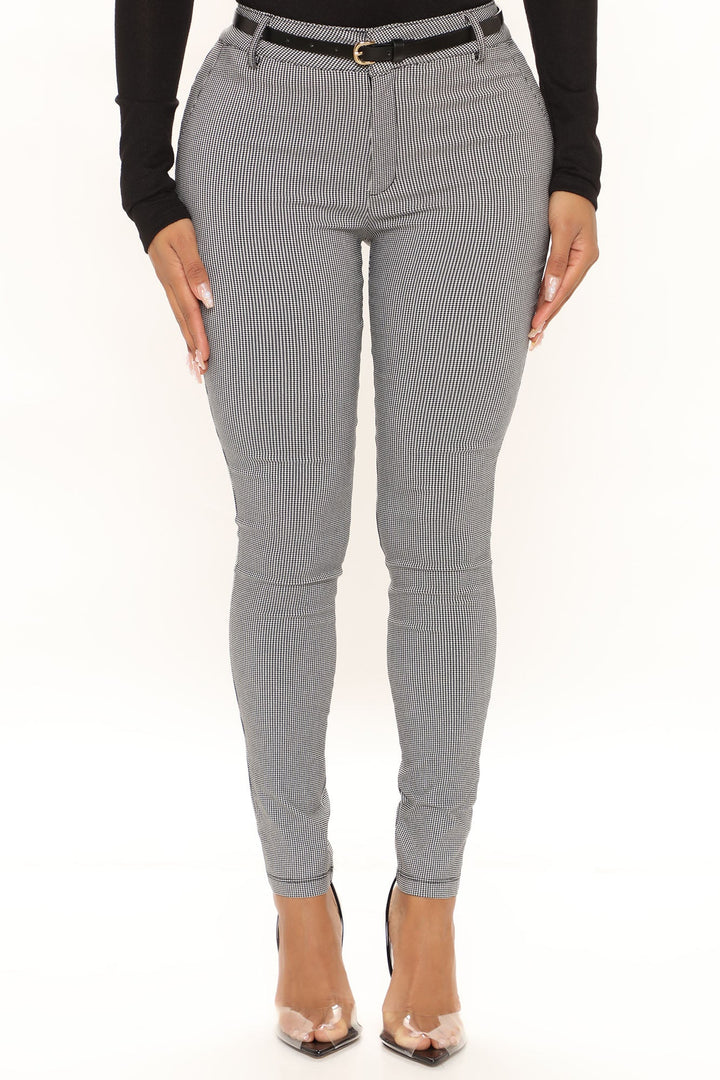 Women's Check Pants | Yvezi — 2