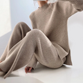 Freja | Ribbed Knit Loungewear Set — view 1