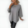 Blythe | Women's Oversized Wide-Sleeve Knit Jumper — view 1