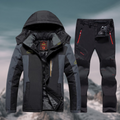 Ellie | Women's Waterproof Ski Suit – Warm Fleece-Lined Jacket & Trousers — view 1