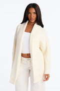 Women's Oversized Knit Cardigan — Long Sleeve | Yvezi — 1