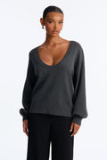 Women's Cotton Sweater — Long Sleeve | Yvezi — 1