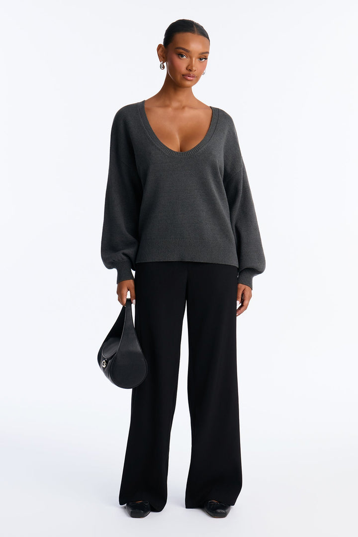 Women's Cotton Sweater — Long Sleeve | Yvezi — 2