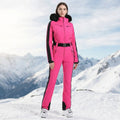 Angharad | Women's One-Piece Ski Suit with Removable Hood – Water-Repellent — view 1