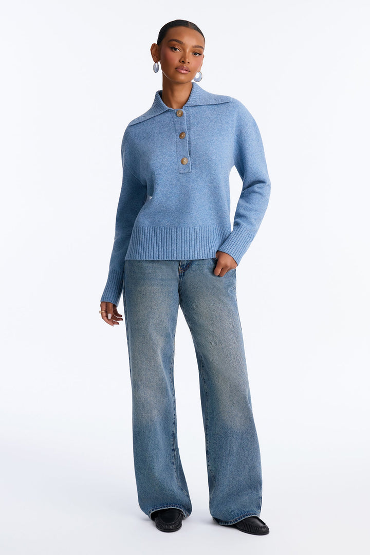 Women's Knit Sweater — Long Sleeve | Yvezi — 2