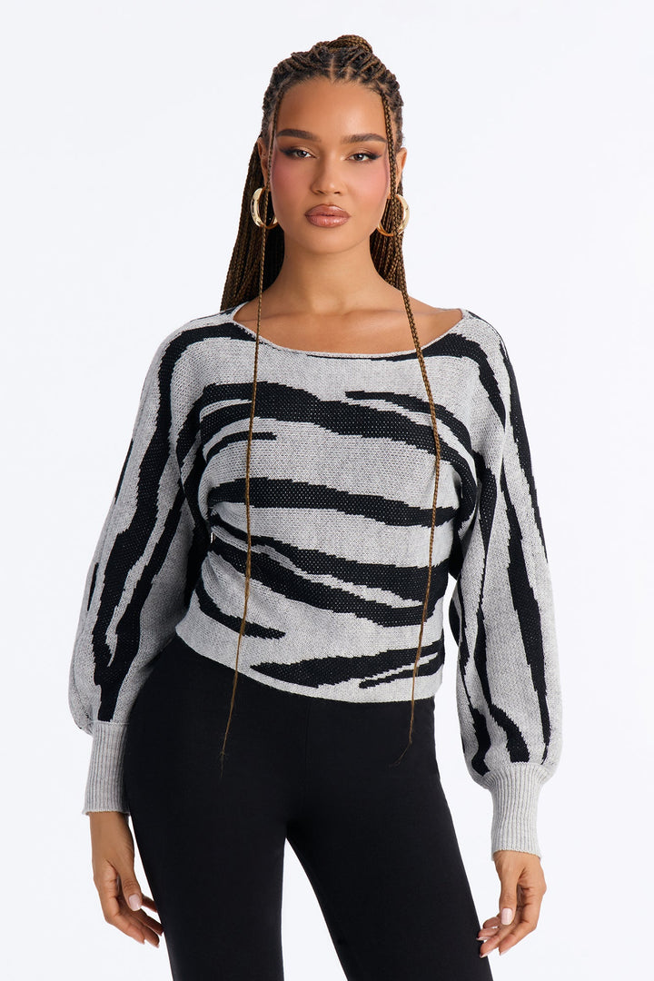 Women's Knit Sweater — Long Sleeve | Yvezi — 1