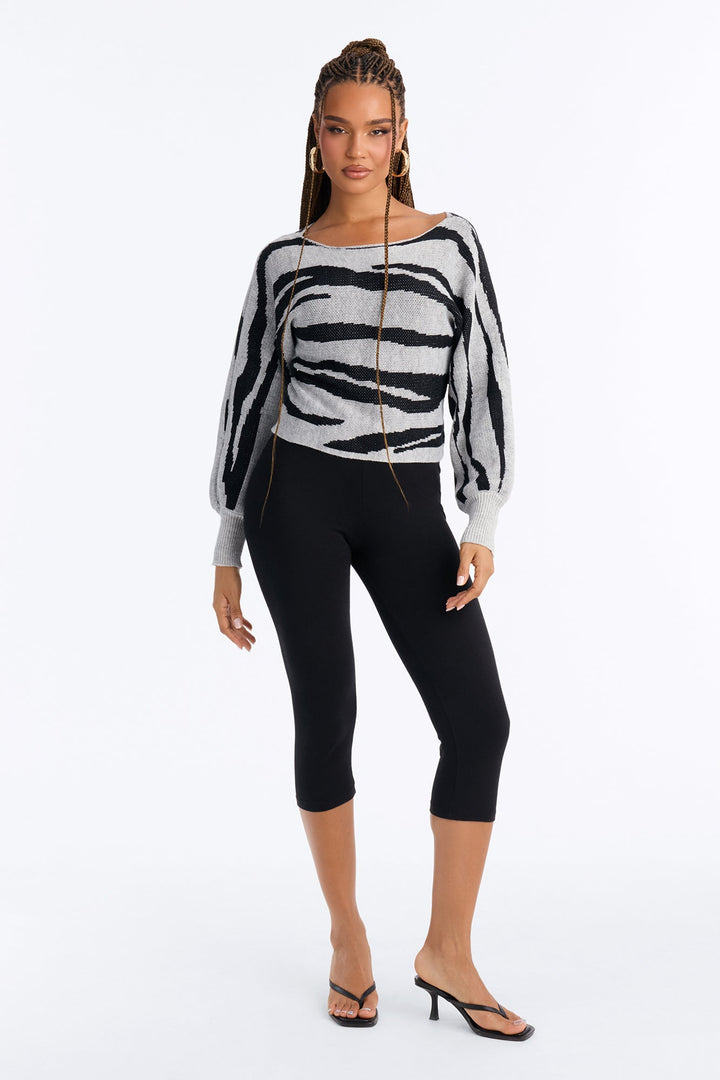 Women's Knit Sweater — Long Sleeve | Yvezi — 2