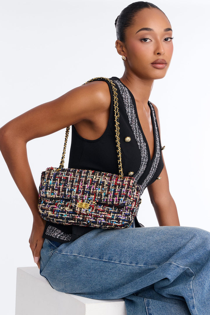 Women's Tweed Handbag | Yvezi — 1