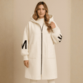 Romilly | Women's Oversized Longline Hooded Wool-Look Coat — view 1