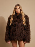Josie | Women's Shaggy Oversized Faux Fur Winter Coat — view 1