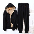 Nerisse | Women's Fleece-Lined Relaxed-Fit Winter Hoodie & Jogger Tracksuit Set — view 1