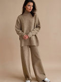 Maren | Oversized Turtleneck Wide-Leg Lounge Set — view 1