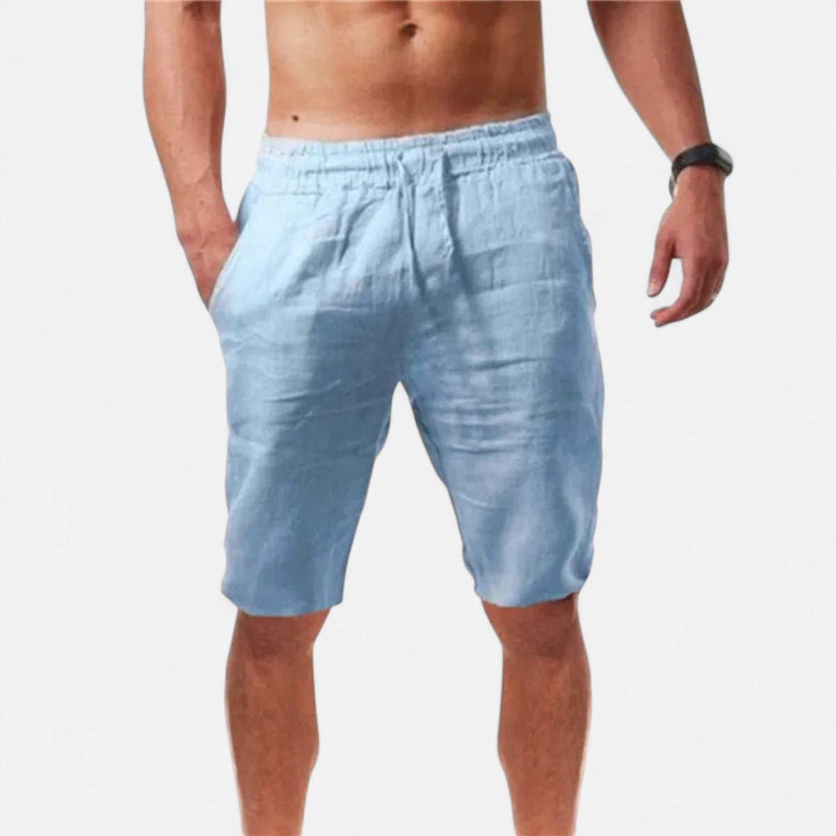 Shorts for Men – Lightness and, Summer Essential — Sky Blue