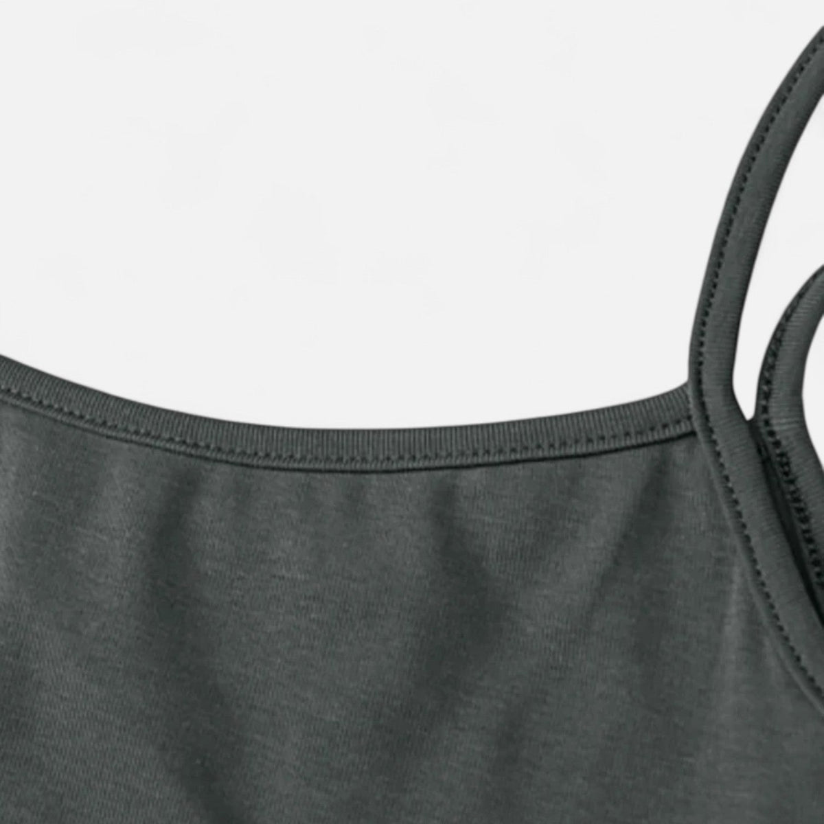 Gray Long Fitted Dress for Women – Sculpting Elegance for Summer — product view