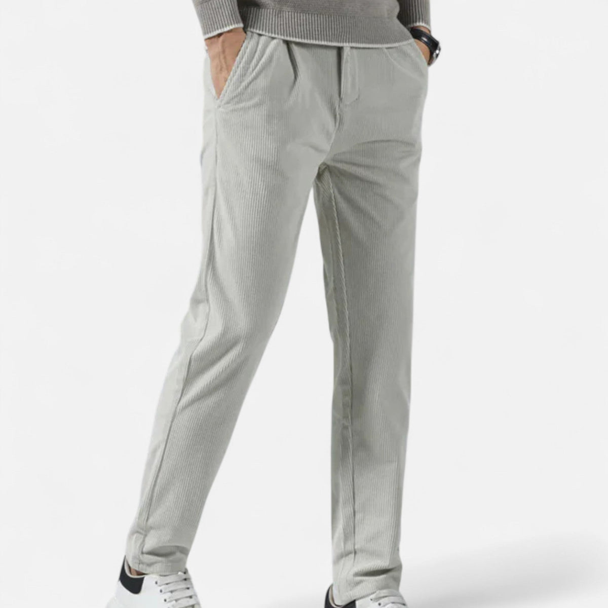 Men's Corduroy Pants Classic Fit — image 11