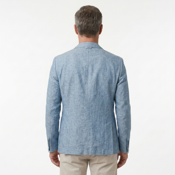 Blazer pour homme coupe ajustée — Bleu clair