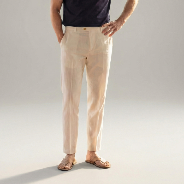 Pantalon pour homme au design léger — Beige