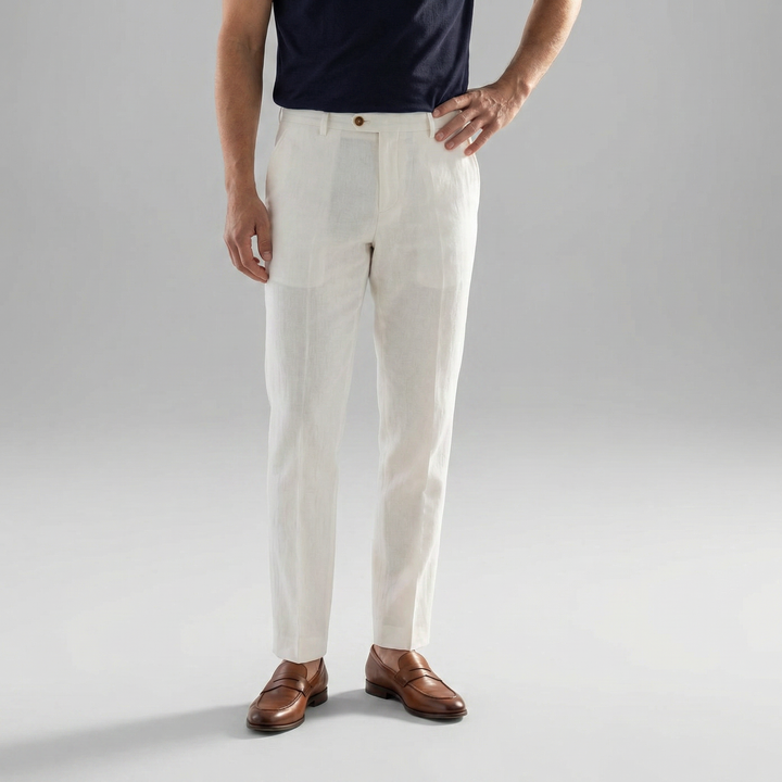 Pantalon pour homme au design léger — Blanc