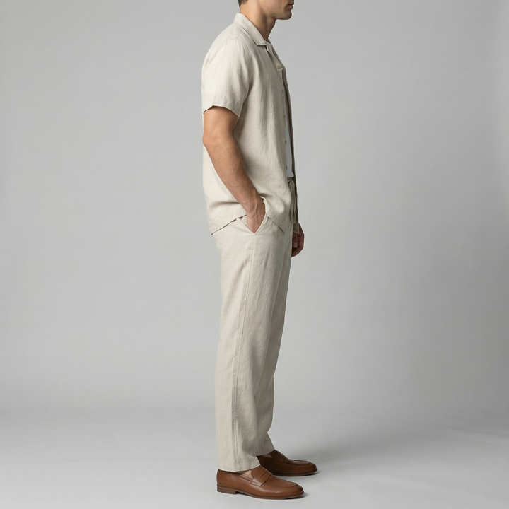 Pantalon homme coupe ajustée — vue du produit