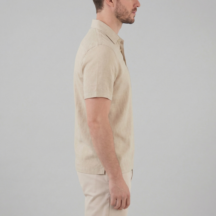 Sommer-High-Polo | leichtes Strickoberteil — Produktansicht