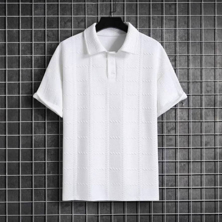 Sommer-Strick-Poloshirt — Produktansicht