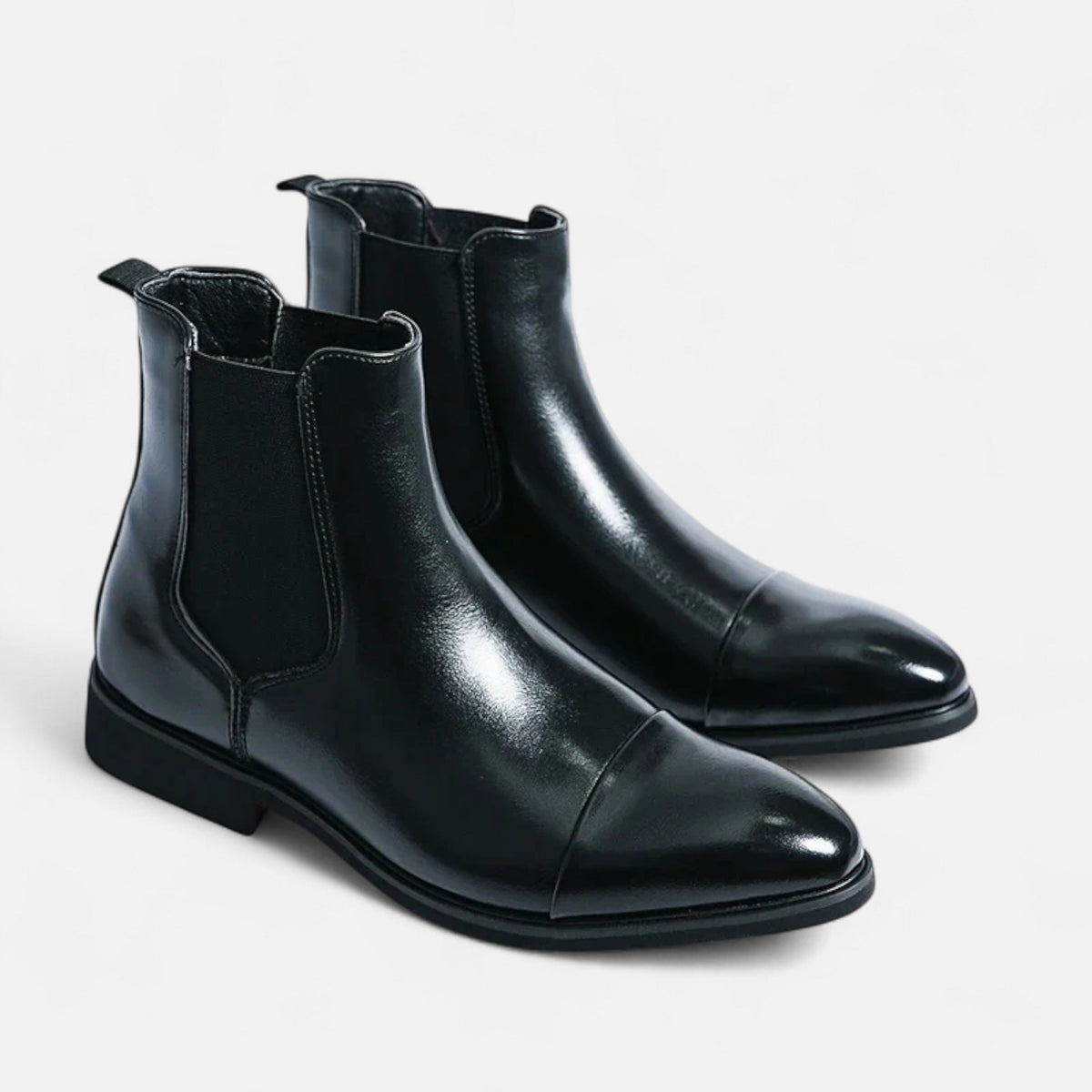 Men’s Chelsea Boots – Timeless Elegance — Black