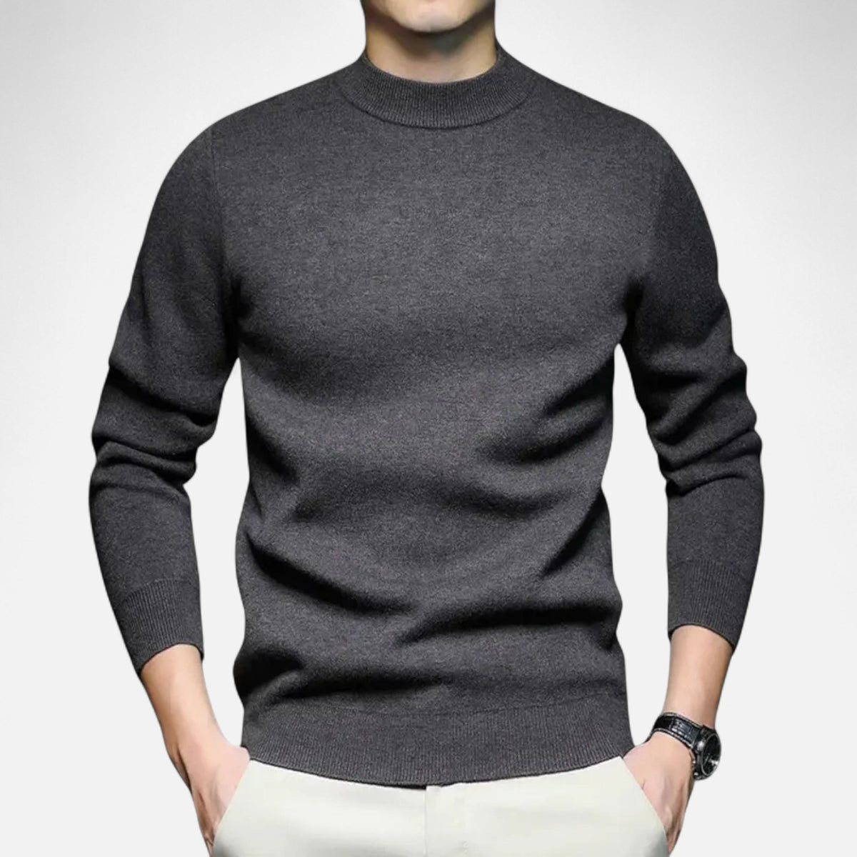 Men's Timeless Crew-Neck Knit Sweater — image 8
