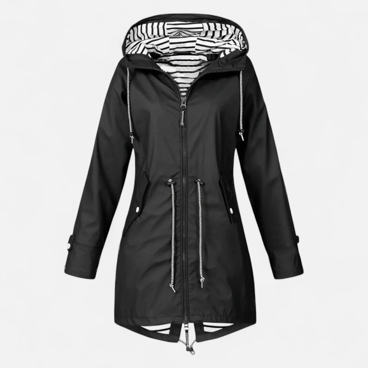 Women's Jacket – Elegant Cut — Black