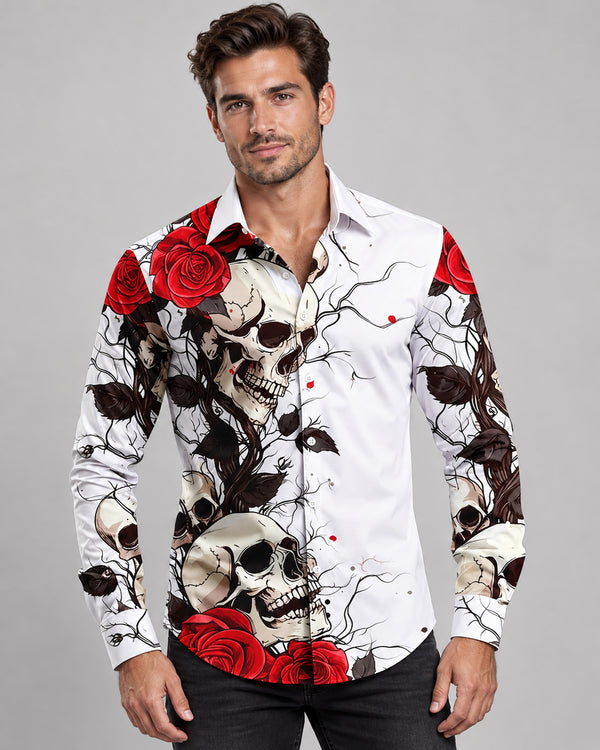 Men's Long Sleeve Shirt in Multicolor - principal