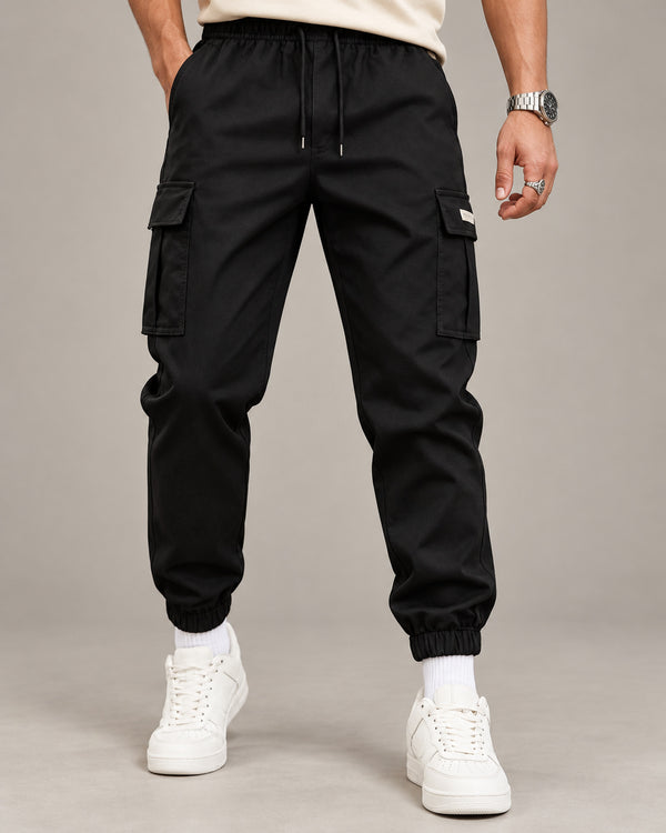 Men's Trousers in Black - principal