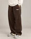 Men's Trousers in Coffee Brown - principal