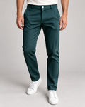 Men's Trousers - Dark Grey in Dark Green - principal
