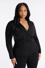 Women's Double-Breasted Blazer and Pants Set | Yvezi — 6