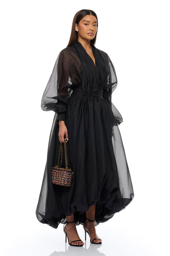 Women's Maxi Dress — Long Sleeve | Yvezi — 1