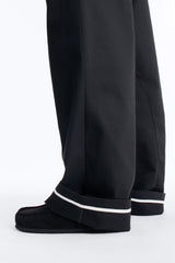 Men's Wide Leg Pants — Pleated | Yvezi — 5