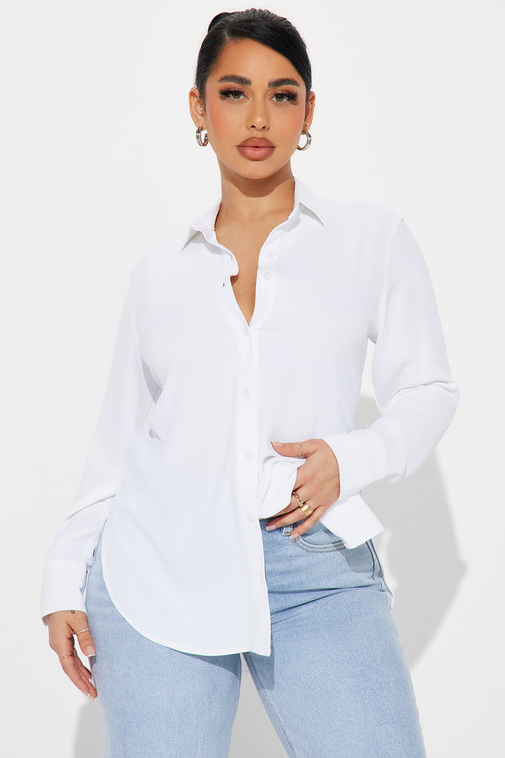 Women's Shirt — Button Down, Long Sleeve | Yvezi — 1