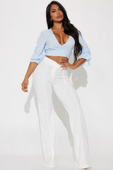 Women's Wide Leg Pants | Yvezi — 39