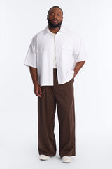 Men's Striped Wide Leg Pants | Yvezi — 16