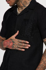 Men's Crochet Shirt — Short Sleeve | Yvezi — 4