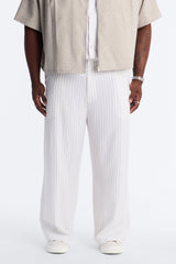 Men's Striped Wide Leg Pants | Yvezi — 32
