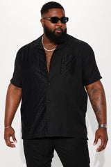 Men's Crochet Shirt — Short Sleeve | Yvezi — 2