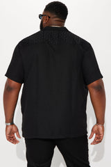 Men's Crochet Shirt — Short Sleeve | Yvezi — 7