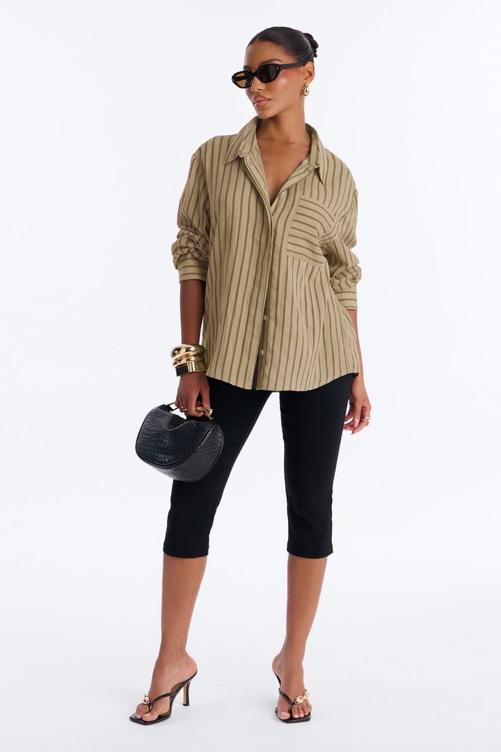 Women's Striped Shirt | Yvezi — 2