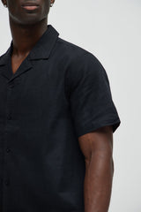 Men's Linen Shirt — Short Sleeve | Yvezi — 3