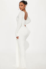 Women's Maxi Dress — Long Sleeve | Yvezi — 10