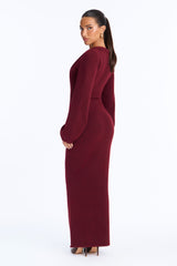 Women's Maxi Dress — Long Sleeve | Yvezi — 12